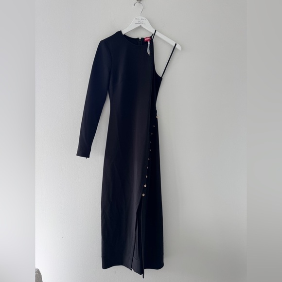 STAUD Zhuri Black Maxi Dress - Picture 6 of 10